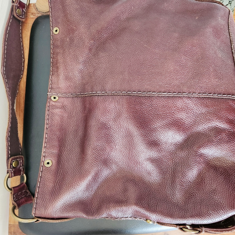 Lucky Brand Leather Hobo Bag - Picture 3 of 5